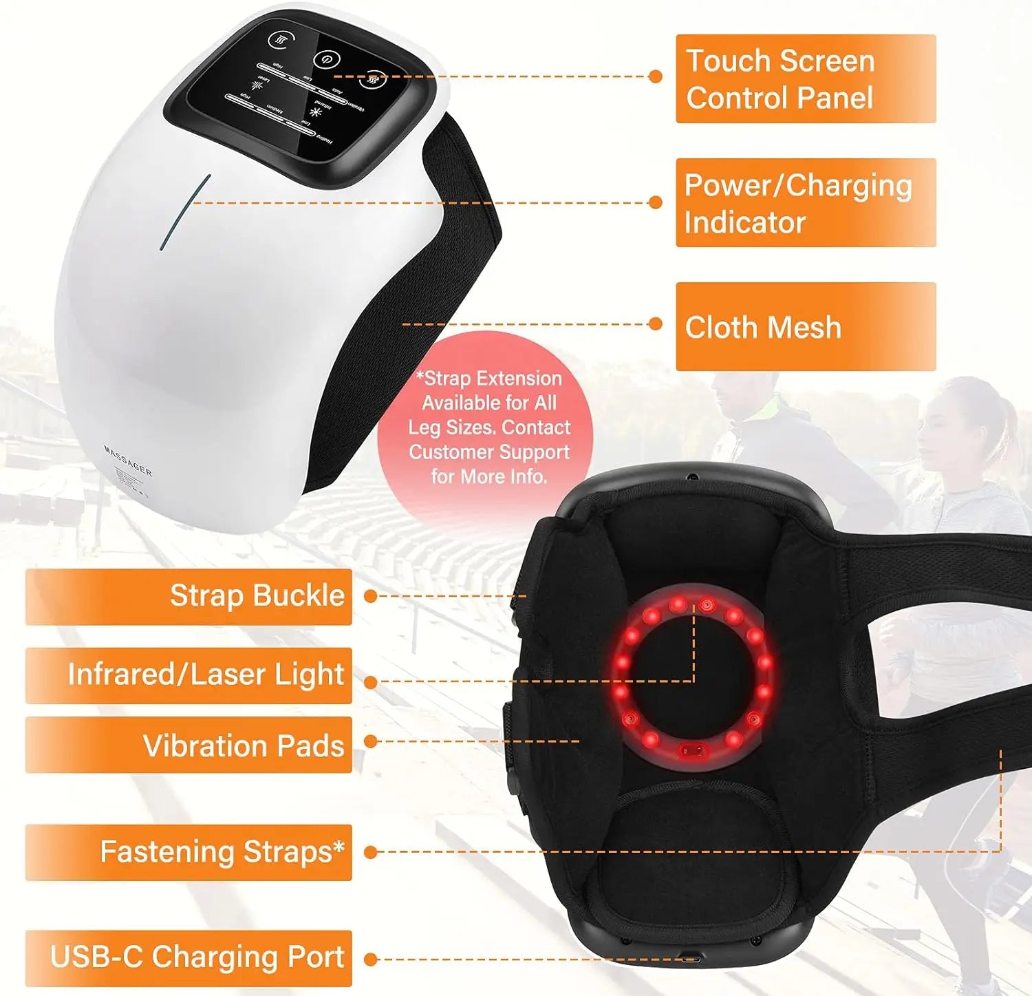 Battara HeatFlex™ Knee Massager