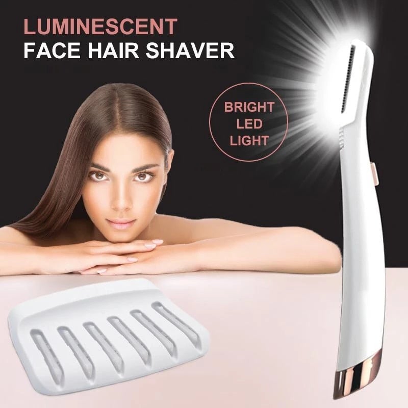 GlowFusion™ LED Facial Exfoliator Hair Remover